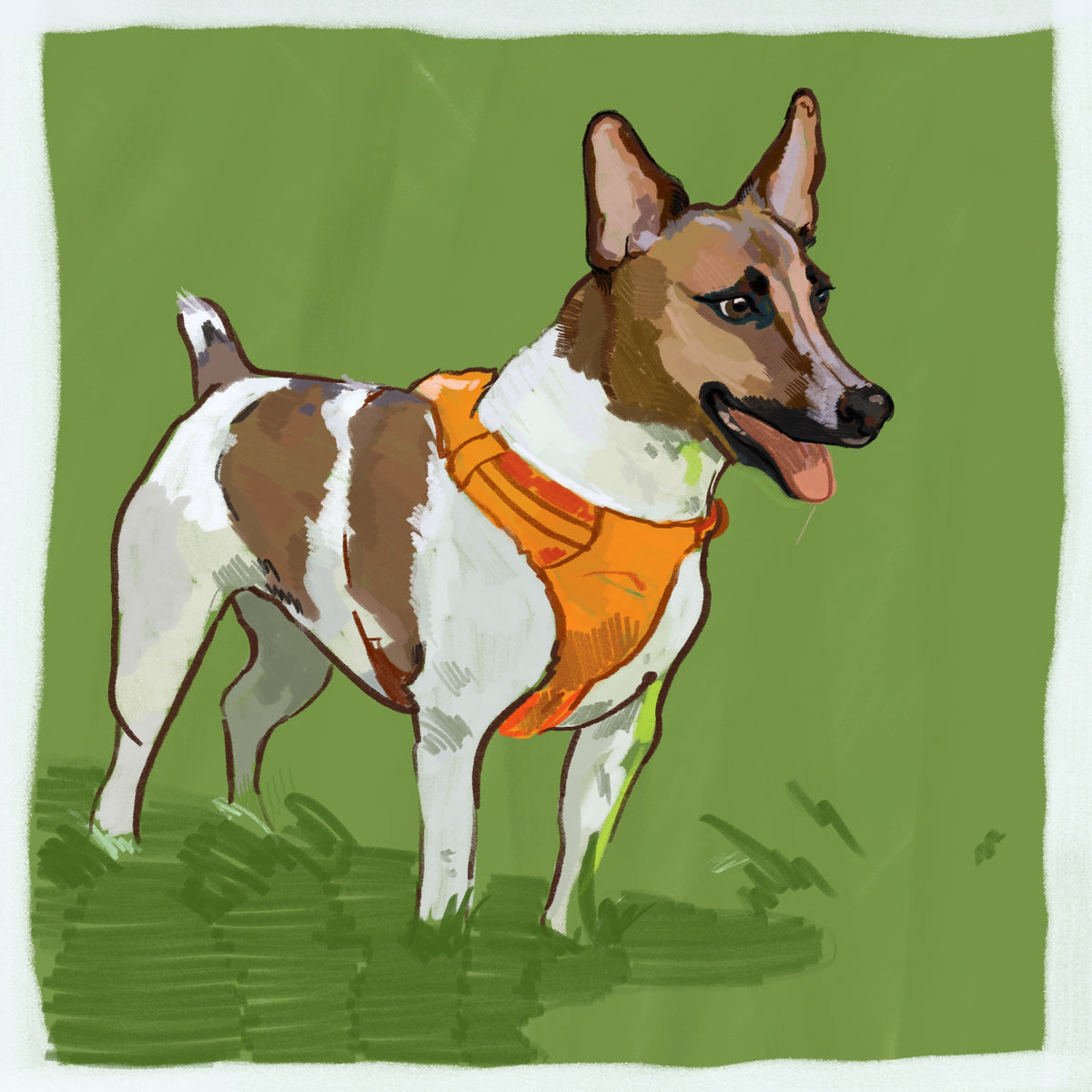 Digital Pet Portrait