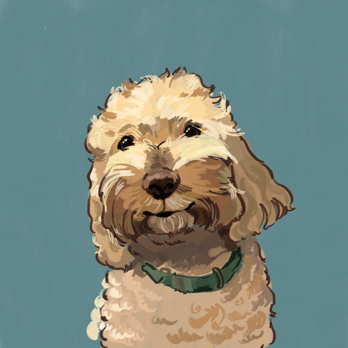 Digital Pet Portrait