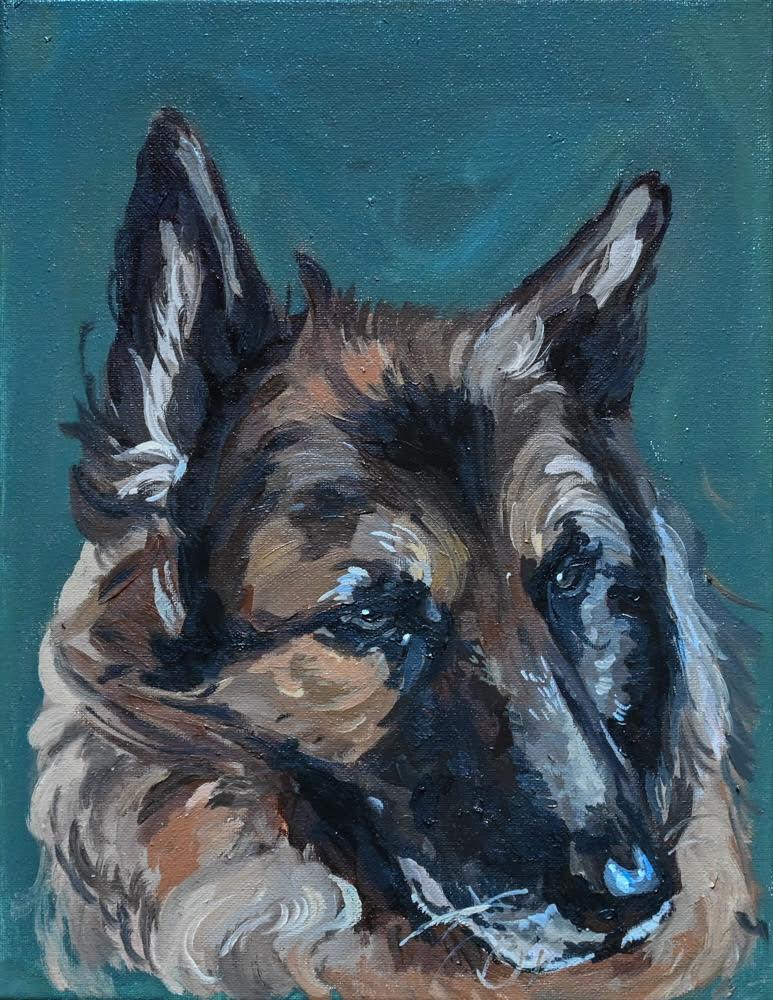 11"x14" Custom Pet Portrait